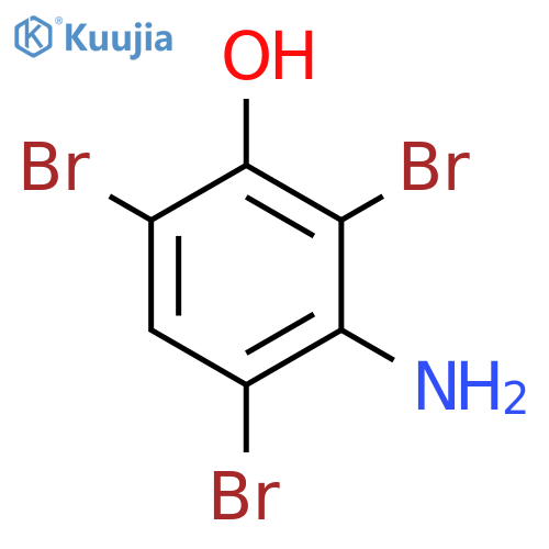 3-Amino-2,4,6-tribromophenol structure