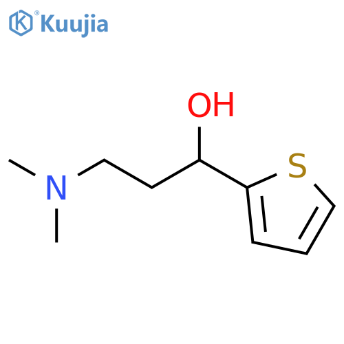 (1S)-3-(dimethylamino)-1-(thiophen-2-yl)propan-1-ol structure