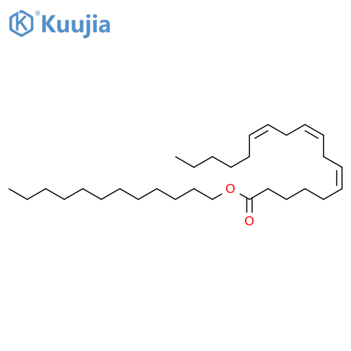 6,9,12-Octadecatrienoic acid, dodecyl ester, (6Z,9Z,12Z)- structure