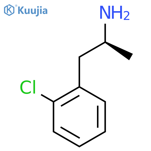 (2S)-1-(2-chlorophenyl)propan-2-amine structure