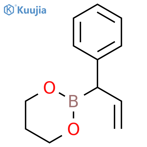 1,3,2-Dioxaborinane, 2-(1-phenyl-2-propenyl)- structure