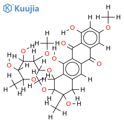 7-Deoxo-Steffimycin,INN,USAN structure