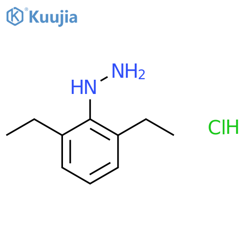 1-(2,6-Diethylphenyl)hydrazine Hydrochloride structure