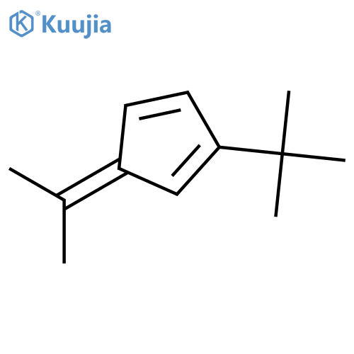 2-(tert-Butyl)-5-(propan-2-ylidene)-cyclopenta-1,3-diene structure