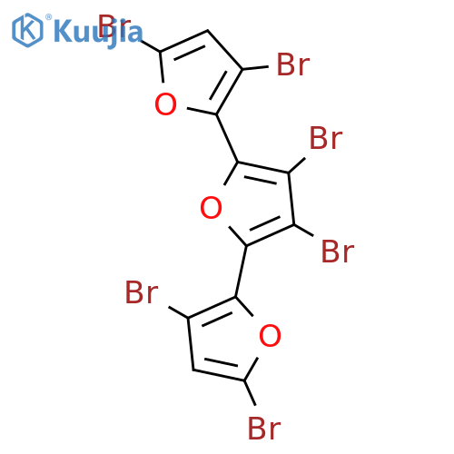2,2':5',2''-Terfuran, 3,3',3'',4',5,5''-hexabromo- structure