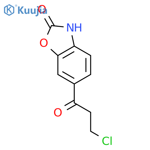 6-(3-Chloropropanoyl)benzo[d]oxazol-2(3H)-one structure