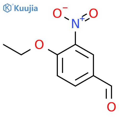 4-ETHOXY-3-NITROBENZALDEHYDE 97 structure