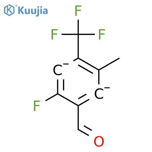 2-Fluoro-5-methyl-4-(trifluoromethyl)benzaldehyde structure