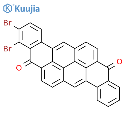 1,2-Dibromopyranthrene-8,16-dione structure