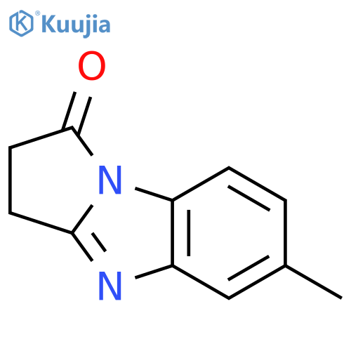 1H-Pyrrolo[1,2-a]benzimidazol-1-one,2,3-dihydro-6-methyl-(9CI) structure