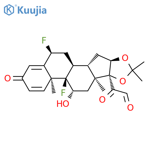 Fluocinolone Acetonide-21-aldehyde structure