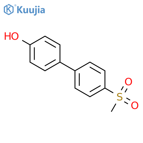 4'-(Methylsulfonyl)-[1,1'-biphenyl]-4-ol structure