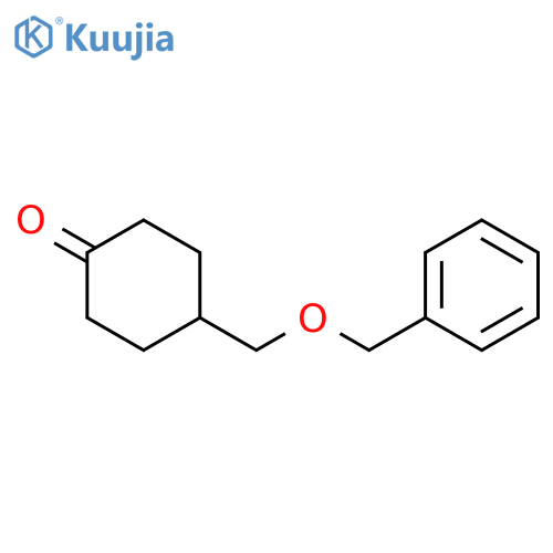 Cyclohexanone, 4-[(phenylmethoxy)methyl]- structure