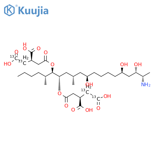 Fumonisin B1-13C4 structure