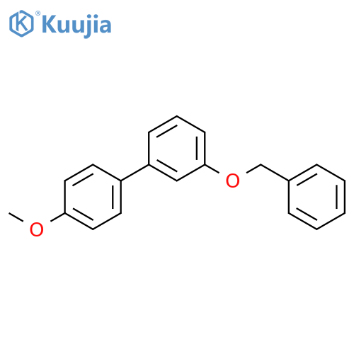 3-(Benzyloxy)-4'-methoxy-1,1'-biphenyl structure