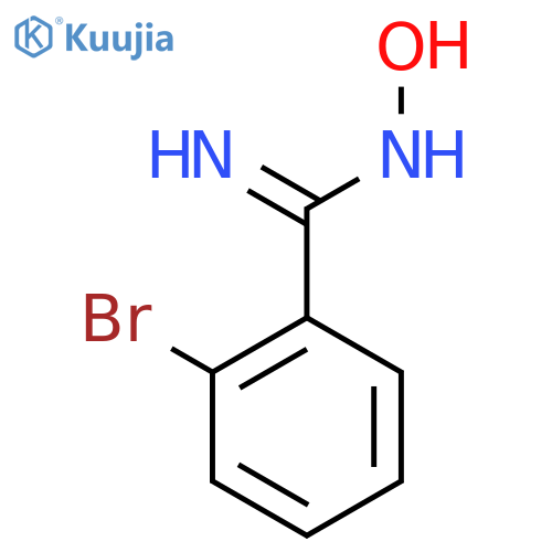 2-Bromo-n-hydroxy-benzamidine structure