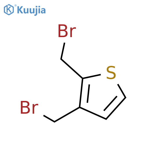 2,3-bis(bromomethyl)Thiophene structure