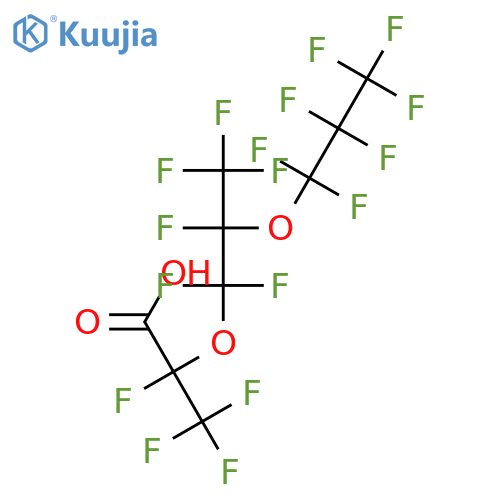 Perfluoro-2,5-dimethyl-3,6-dioxanonanoic Acid structure
