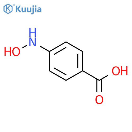 4-(Hydroxyamino)benzoic acid structure