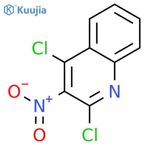 2,4-dichloro-3-nitro-quinoline structure