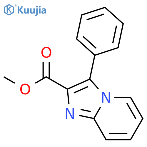 Methyl 3-phenylimidazo[1,2-a]pyridine-2-carboxylate structure