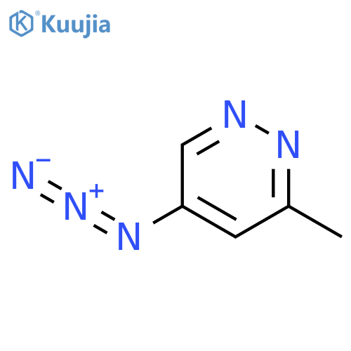 Pyridazine, 5-azido-3-methyl- structure