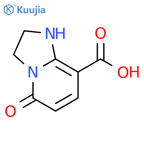 5-Oxo-1,2,3,5-tetrahydroimidazo[1,2-a]pyridine-8-carboxylic acid structure