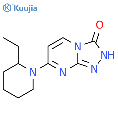 7-(2-Ethylpiperidin-1-yl)-[1,2,4]triazolo[4,3-a]pyrimidin-3(2H)-one structure