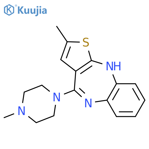 Olanzapine structure