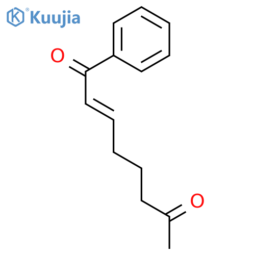 2-Octene-1,7-dione, 1-phenyl-, (2E)- structure