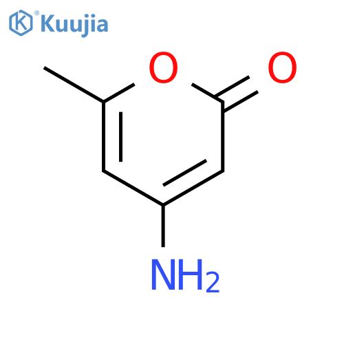 4-Amino-6-Methyl-2H-Pyran-2-One structure