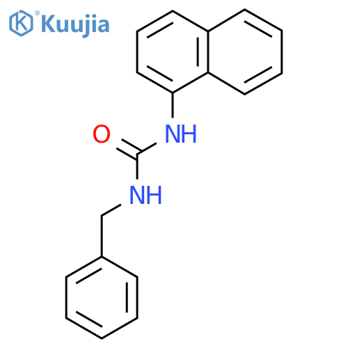 1-Benzyl-3-naphthalen-1-yl-urea structure