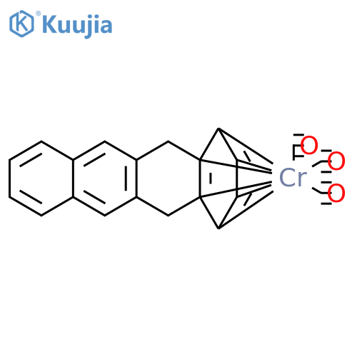 (5,12-Dihydronaphthacene)chromium tricarbonyl (6CI) structure