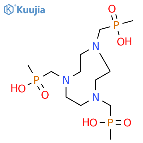 Phosphinic acid,[(hexahydro-1H-1,4,7-triazonine-1,4,7-triyl)tris(methylene)]tris[methyl- structure