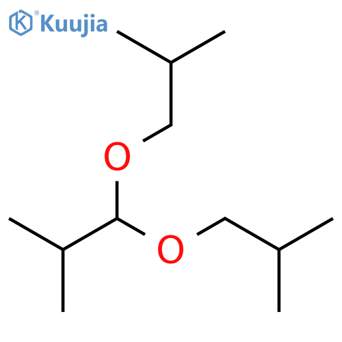 Propane,2-methyl-1,1-bis(2-methylpropoxy)- structure