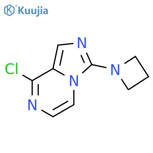 3-(1-azetidinyl)-8-chloro-Imidazo[1,5-a]pyrazine structure