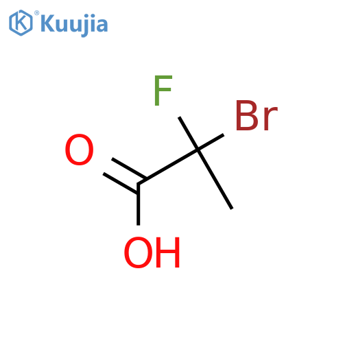 2-Bromo-2-fluoropropionic acid structure