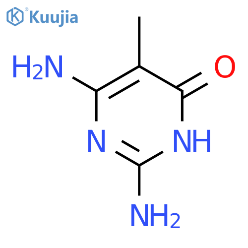 4(3H)-Pyrimidinone,2,6-diamino-5-methyl- structure