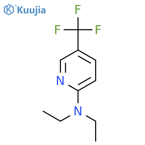 2-Pyridinamine, N,N-diethyl-5-(trifluoromethyl)- structure