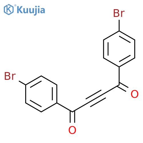 1,4-bis-(4-bromo-phenyl)-but-2-yne-1,4-dione structure