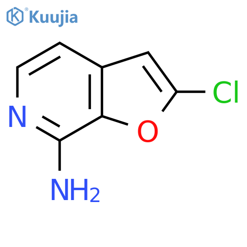 2-Chlorofuro[2,3-c]pyridin-7-amine structure