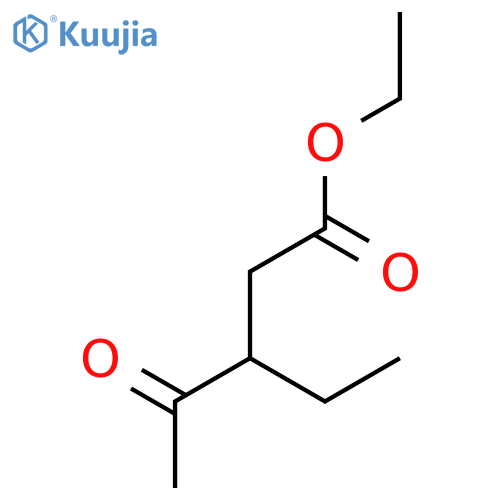Pentanoic acid, 3-ethyl-4-oxo-, ethyl ester structure