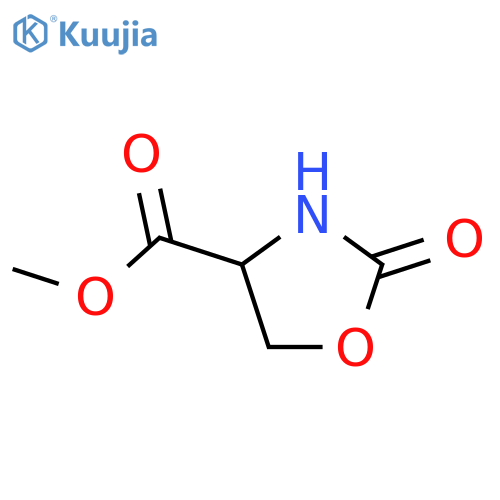 Methyl (S)-2-oxooxazolidine-4-carboxylate structure