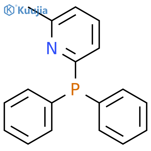 2-Diphenylphosphino-6-methylpyridine structure