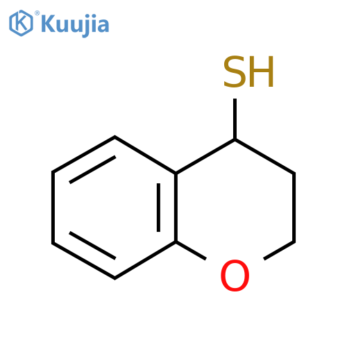 3,4-dihydro-2H-1-benzopyran-4-thiol structure