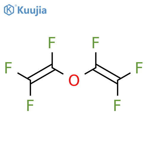 1,1,2-trifluoro-2-(1,2,2-trifluoroethenoxy)ethene structure