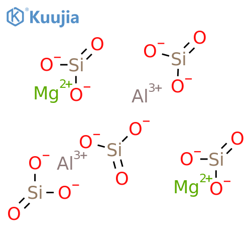 Aluminum magnesium silicate structure