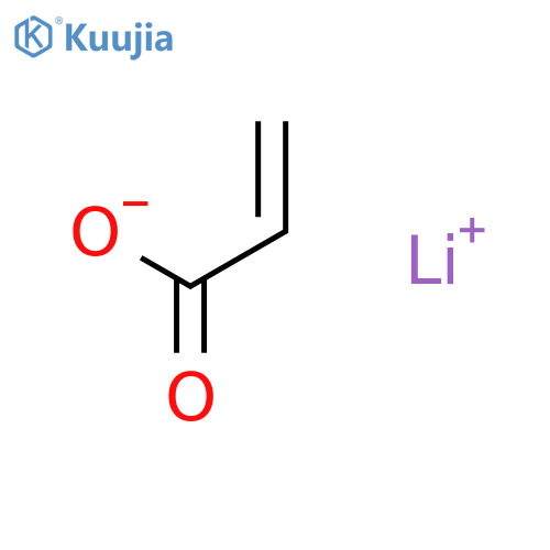 2-Propenoic acid,lithium salt (1:1) structure
