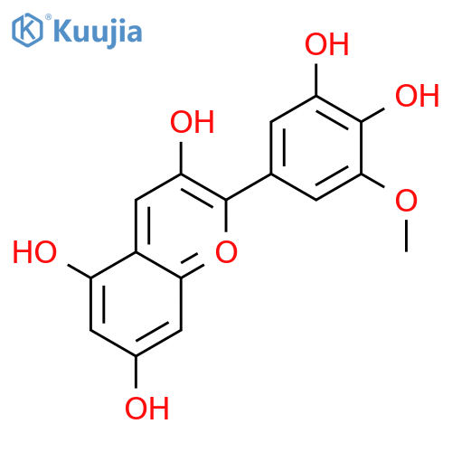 PETUNIDIN CHLORIDE structure