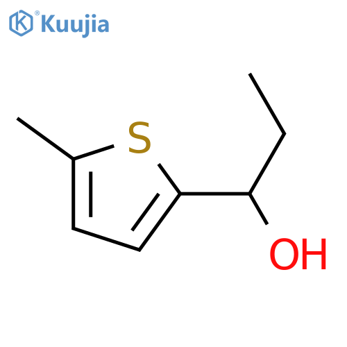 1-(5-methylthiophen-2-yl)propan-1-ol structure